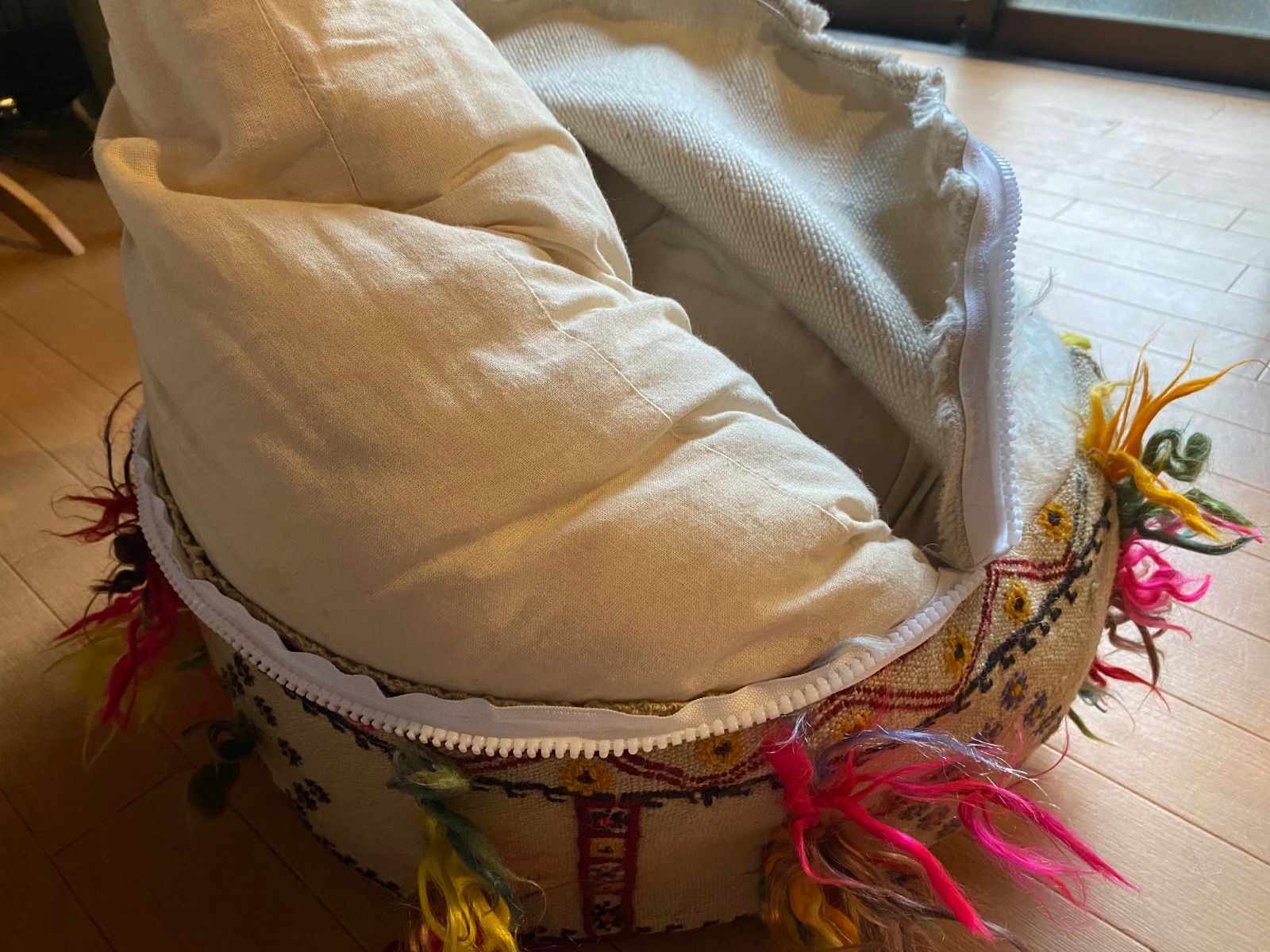 世界に一つ当店オリジナルのプフ