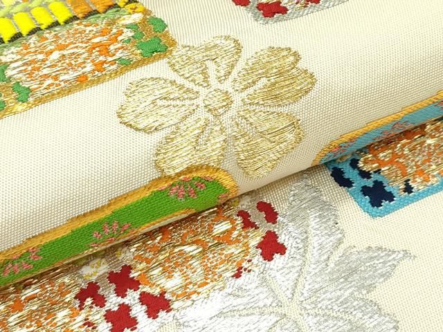 平和屋本店●最高級　龍村平蔵製　六通柄　本袋帯　威毛錦　唐織　黒地　金銀糸　逸品　CZAA1293s5 楽天市場】平和屋1□最高級 龍村平蔵製 本袋帯 威毛錦 黒地 金銀糸