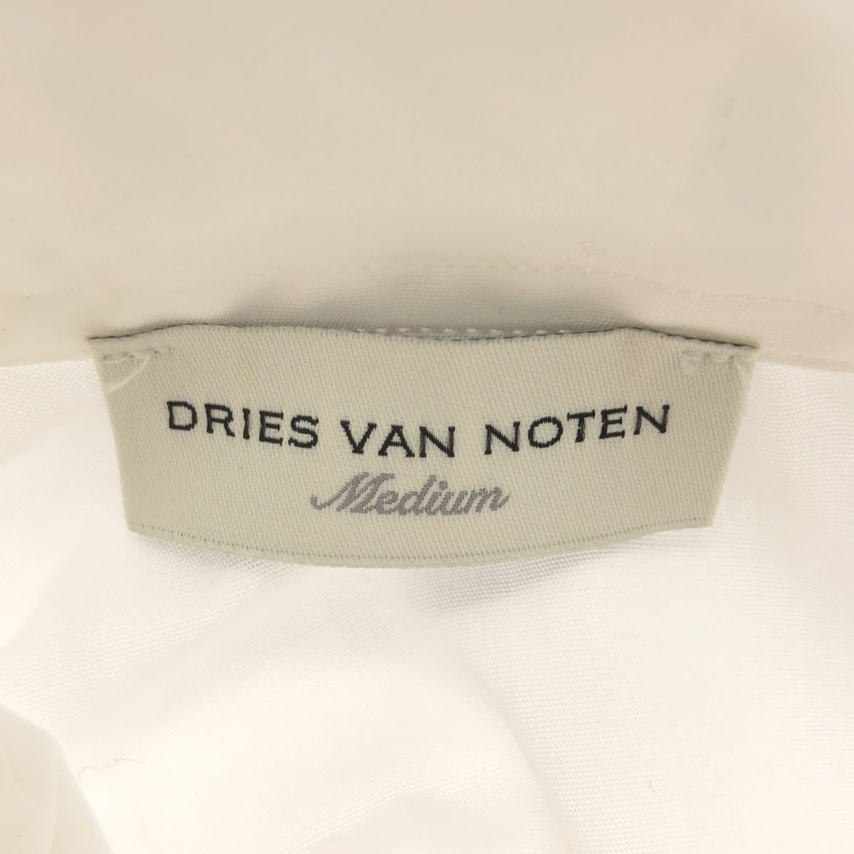 DRIES VAN NOTEN ドリスヴァンノッテン 24AW コットンロング
