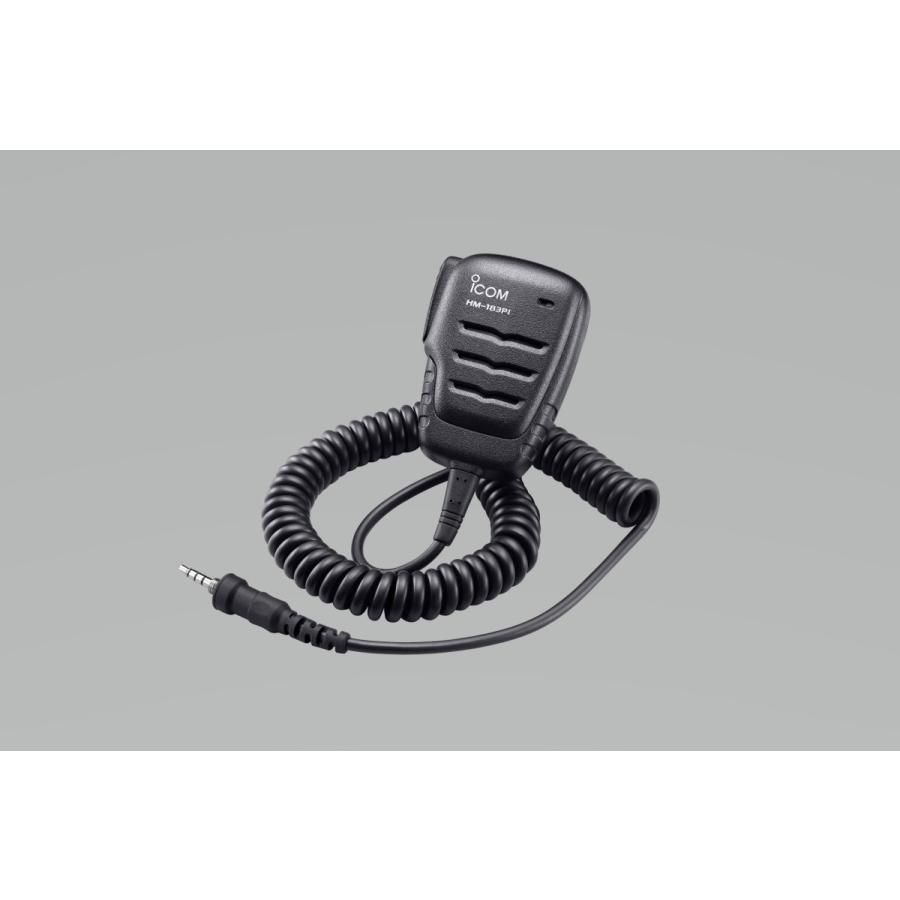 トランシーバー ICOM IC-4350L ブラック + HM-183PI 防水型小型