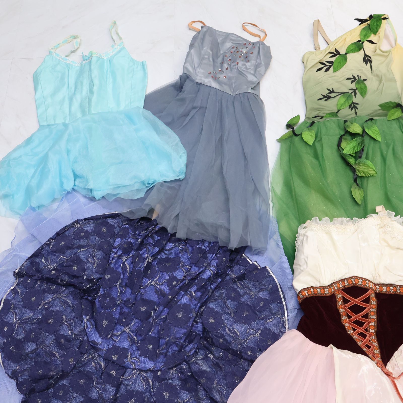 【バレエ衣装 豪華まとめ売り】全13点 チュチュ ロマンティックチュチュ バレエ衣装 まとめ売り】全13点セット チュチュ ロマンティック