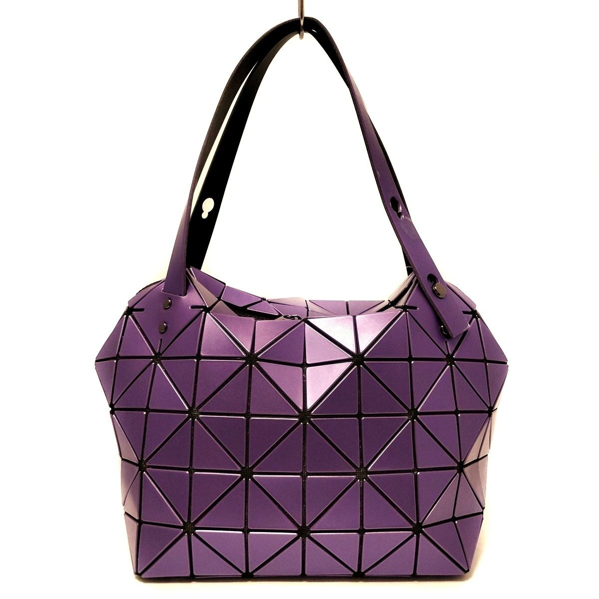 BAOBAO ISSEYMIYAKE バオバオイッセイミヤケ ハンドバッグ - BB43AG482 パープル ミニボストン