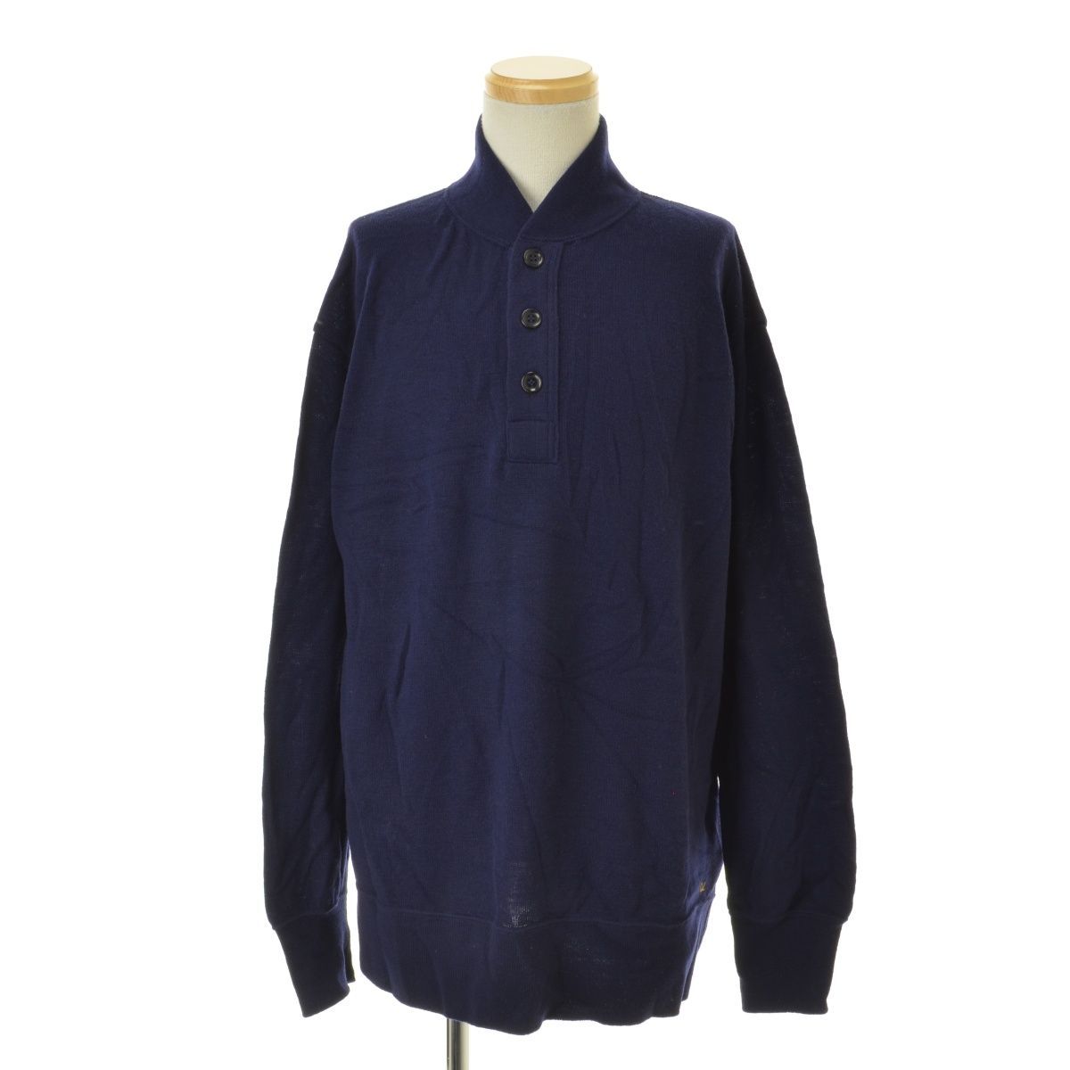 45R カメリヤニットソーのセーター 45R】45rpm 毛100% カメリヤ