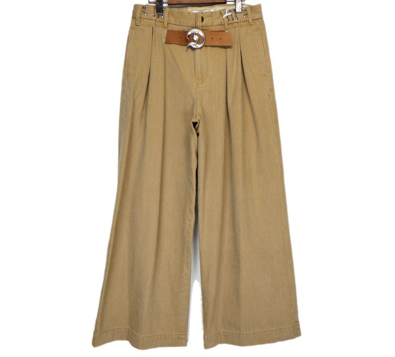 ダイリク DAIRIKU 25AW D Buckle Super Wide Chino Pants 25AW CP2 D バックル スーパー ワイド チノ パンツ 44683