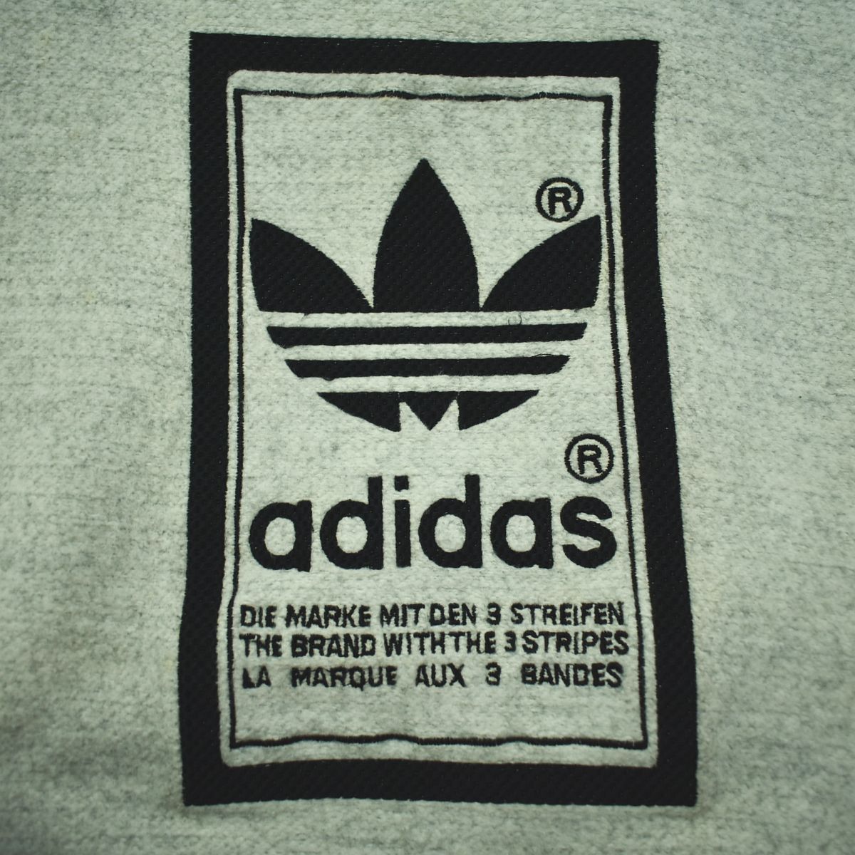 希少】 80s ヴィンテージ 万国旗 アディダス adidas トレフォイルロゴ 