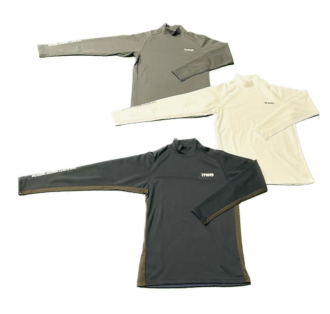 UNIVERSAL LANGUAGEカノニコ 肉厚 フランネル L 濃グレー UNIVERSAL