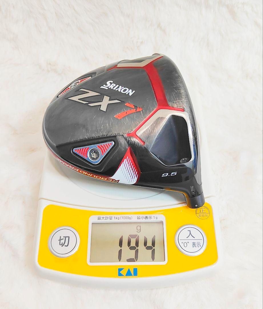 ☆希少スリクソン ZX7 限定カラードライバーヘッドのみ（10.5°）おまけ付☆ ☆希少スリクソン ZX7 限定カラードライバーヘッドのみ（10.5