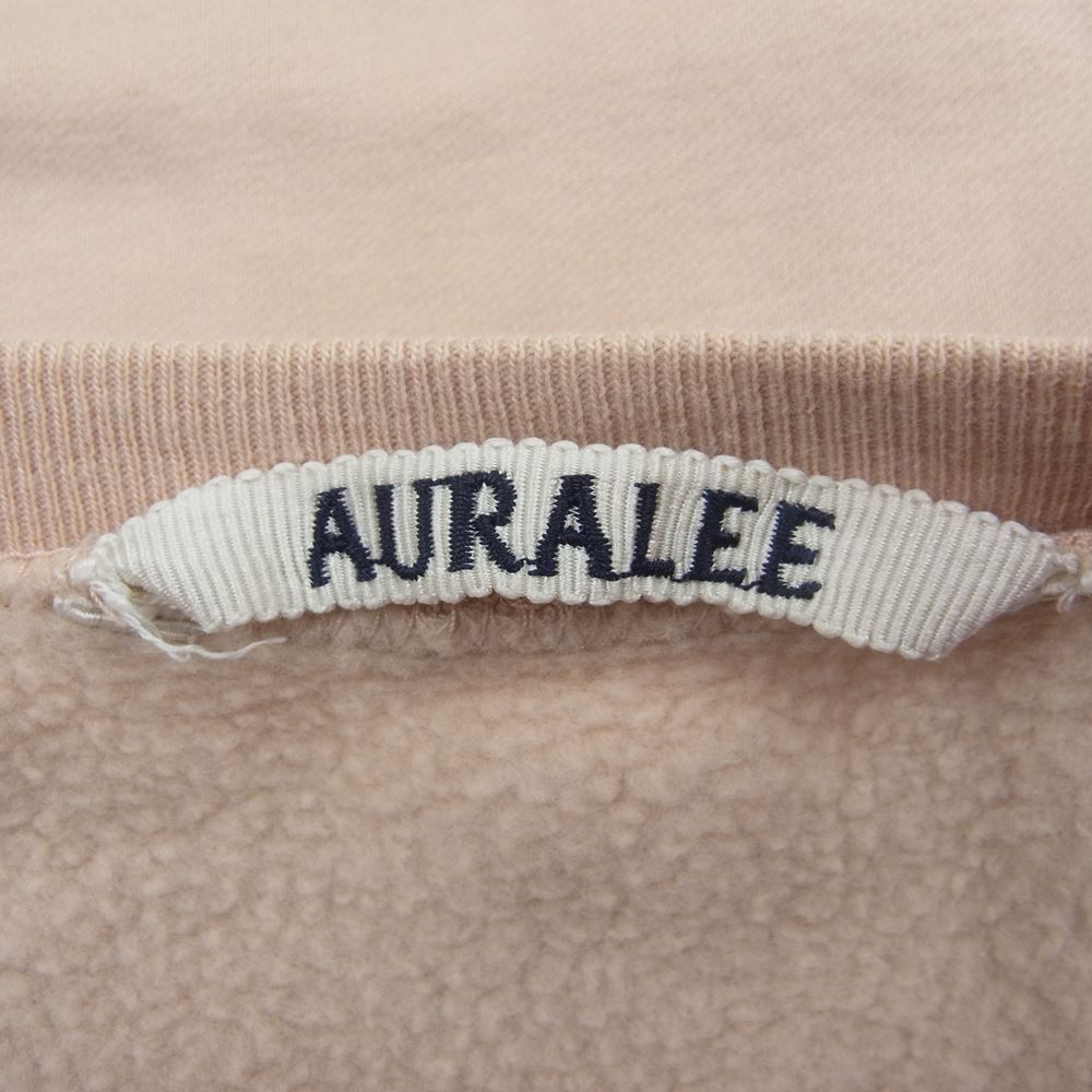 AURALEE オーラリー 20AW A20AP02NU ELASTIC HIGH GAUGE SWEAT P/O