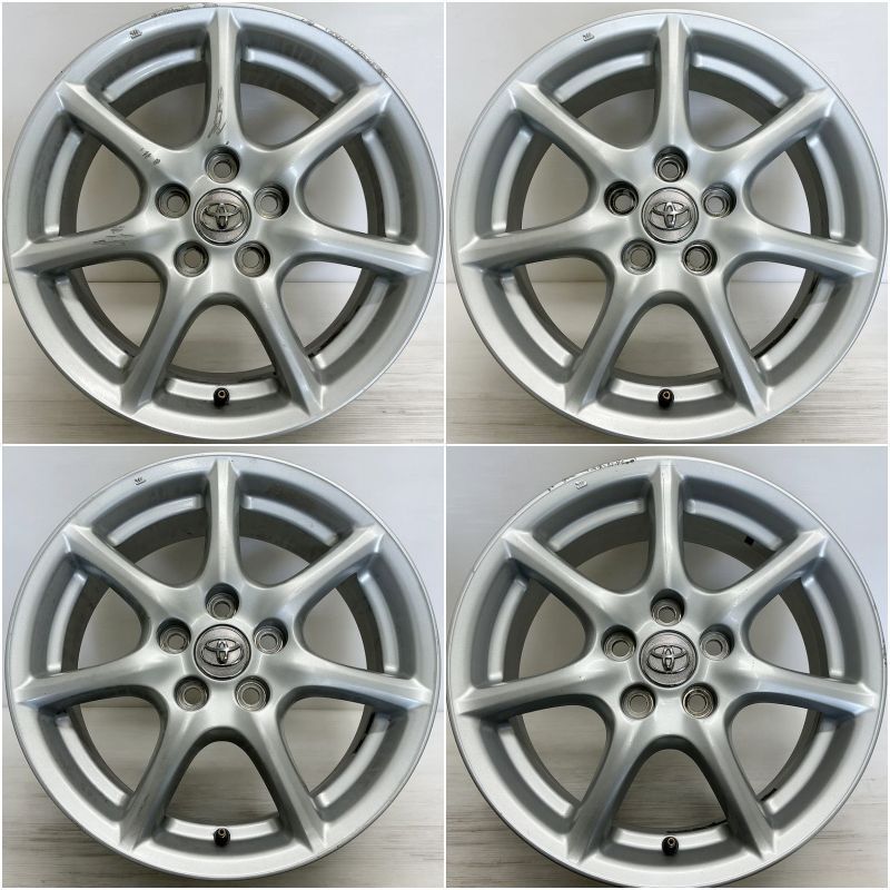 【最終お値下げ！】トヨタ エスティマ純正アルミ 17インチ×4本 中古品 楽天市場】中古 17インチ アルミ トヨタ エスティマ 純正 4本