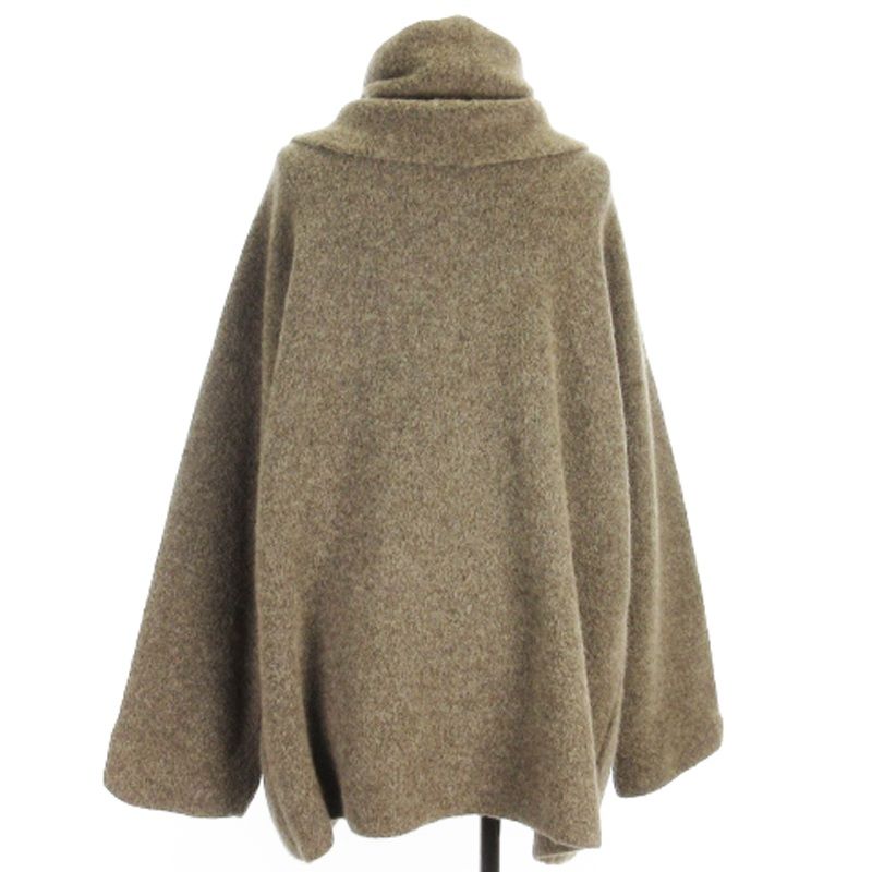 ローレンマヌージアン　アルパカポンチョ　ケープニット　美品 ローレンマヌージアン アルパカポンチョ ケープニット 美品 【公式通販】