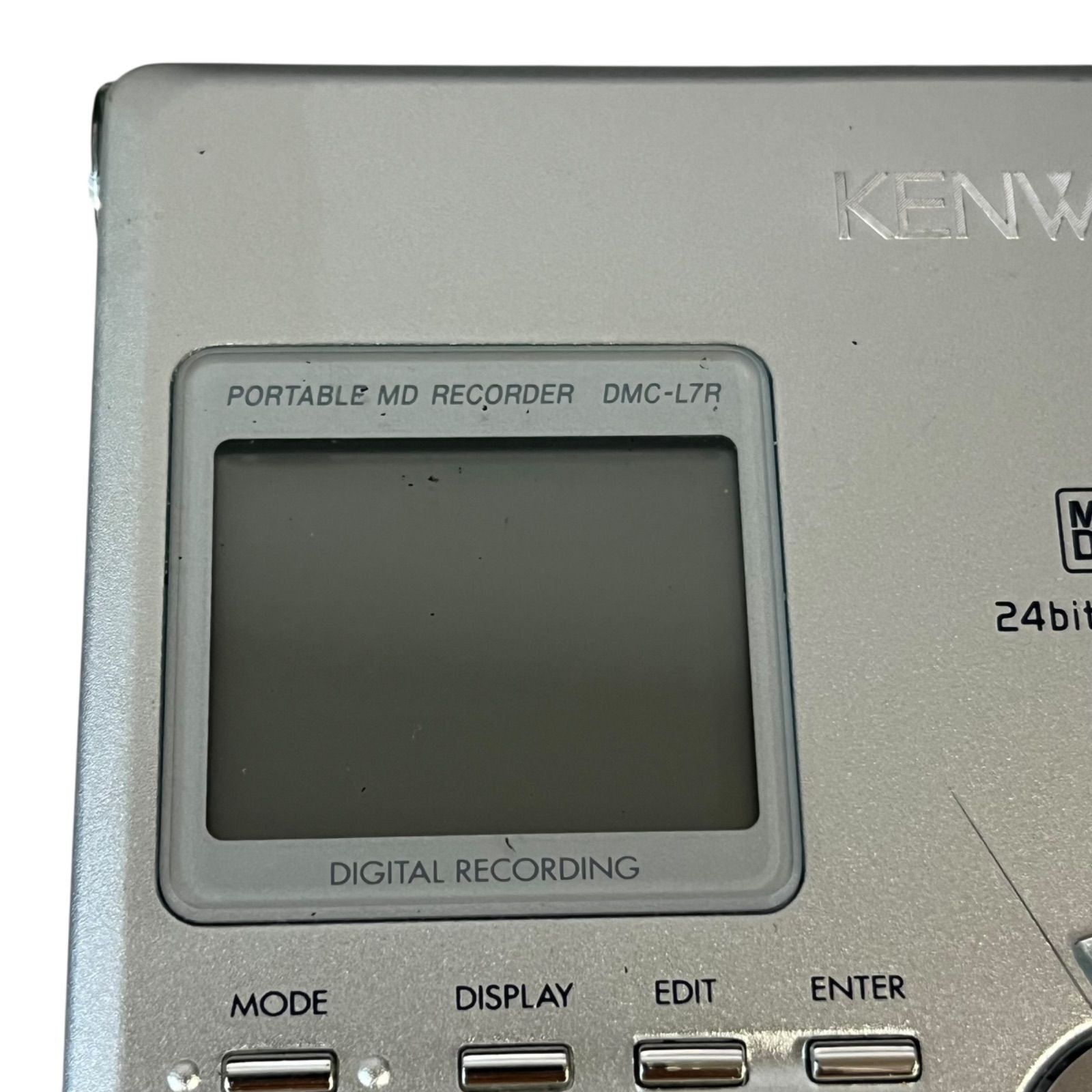 管32756】動作未確認☆KENWOOD DMC-L7R ポータブルMDプレーヤー