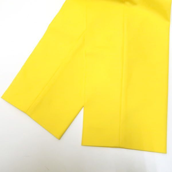 Drawer フロントステッチ テーパードパンツ 6514-236-1300 イエロー系  