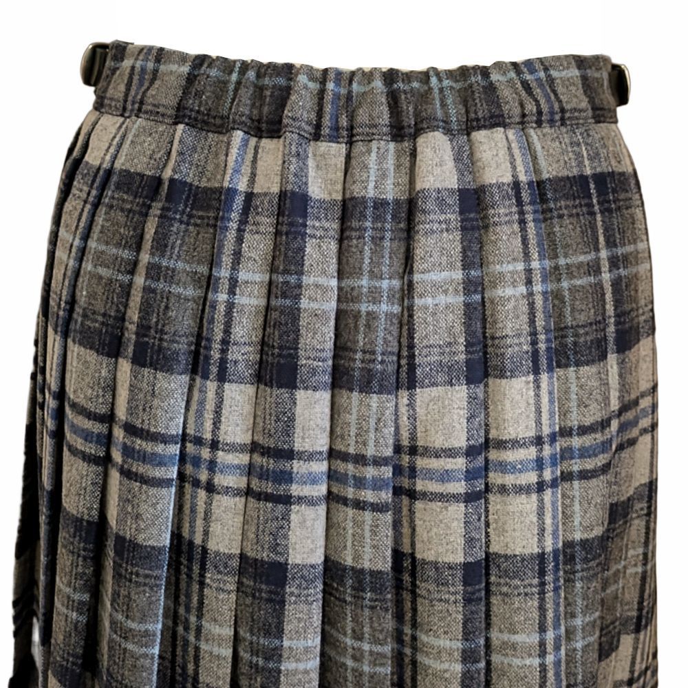 オニールオブダブリン Oneil of Dublin イージーロングキルトラップスカート ミックスウール 5083 BRILKWP サイズ 10 SIROKUMA-CORPORATION_COM