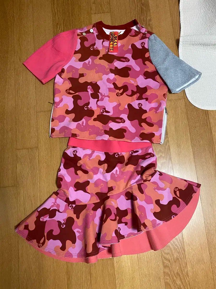 38 LUCKY CHOUETTE ラッキーシュエトゥ セットアップ
