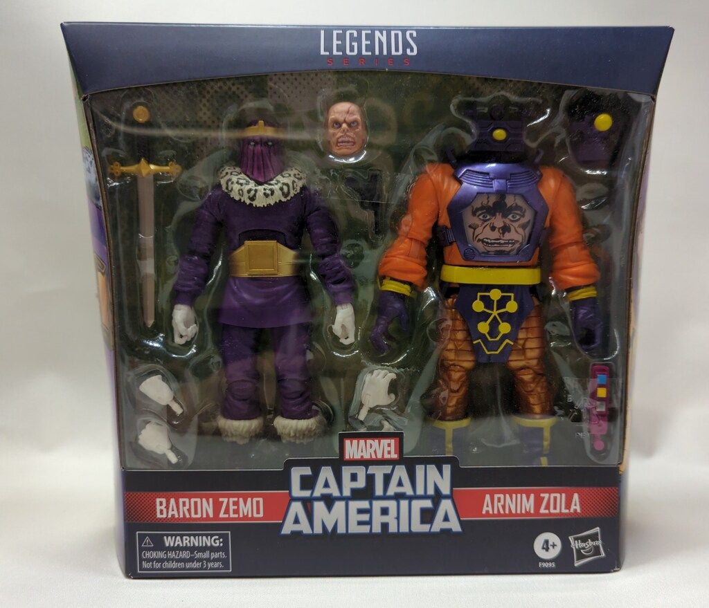 HASBRO LEGENDS SERIES BARON ZEMO|ARNIM ZOLA 6インチ