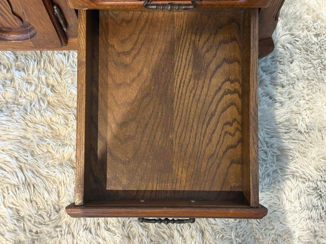 ヨーロピアン クラシック オーク材 サイドボード クラシカル