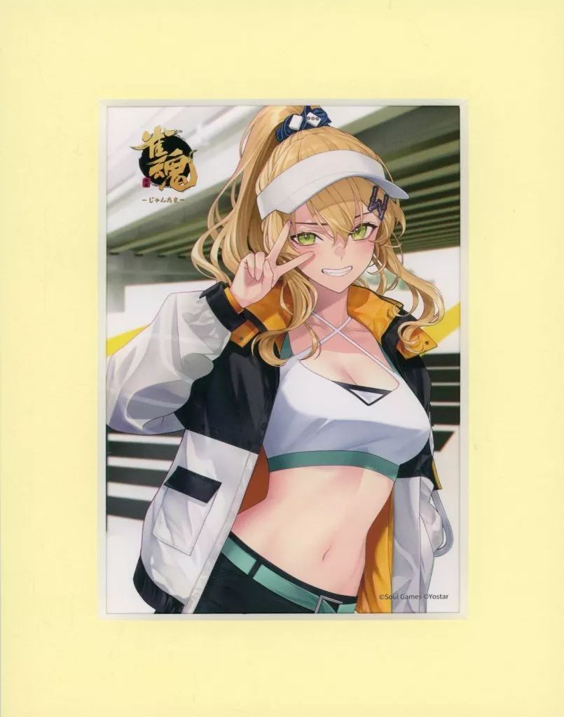 雀魂-じゃんたま　 ペーパースタンド　記念イラストペーパー額縁スタンド　貴重品 雀魂-じゃんたま ペーパースタンド 記念イラストペーパー額縁スタンド