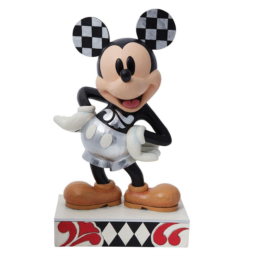 100周年限定モデル ミッキー ミッキーマウス ビッグフィギュア 彫像 D100 Mickey Statue 置物 人形 アンティーク おしゃれ  フィギュア ジムショア ディズニー トラディションズ JIM SHORE 正規輸入品 - メルカリ