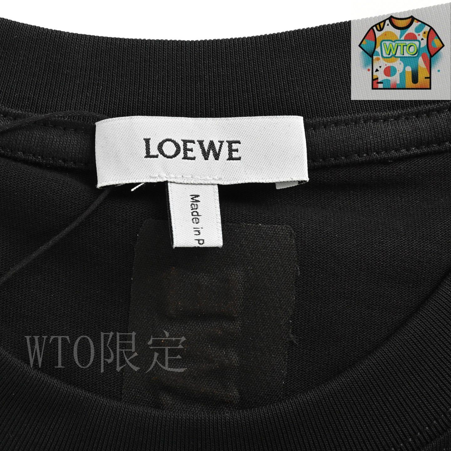 今日特価】Loewe 2025SS ポケット カラーブロック ロゴ刺繍 T