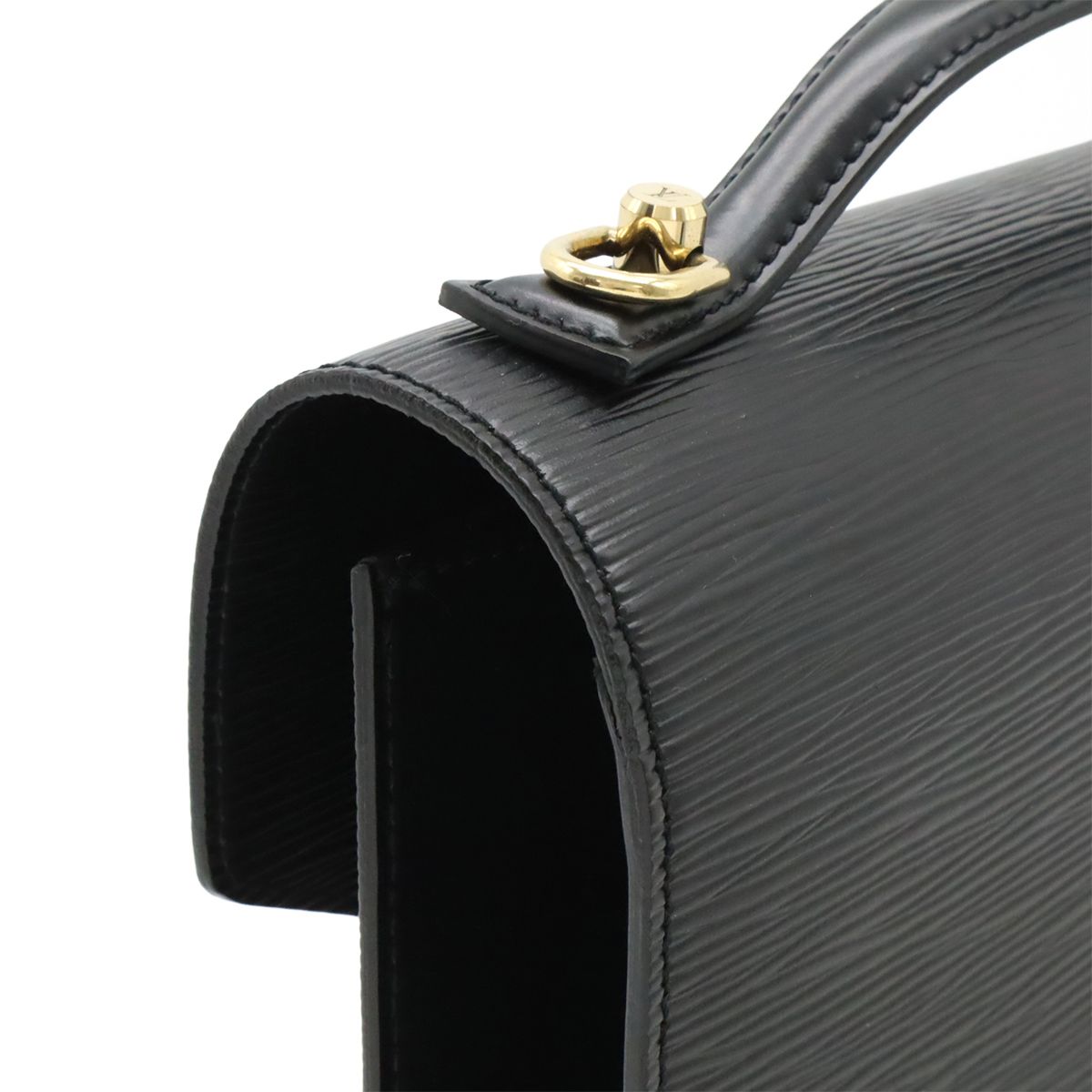 【美品】ルイ・ヴィトン（エピ）モンソー　黒　2way　ハンドバッグ　ショルダー LOUIS VUITTON ルイ・ヴィトン バッグ エピ レディース ブランド
