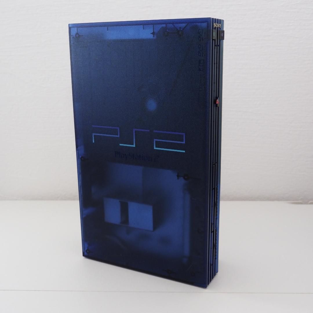 PS2 SCPH-37000 プレイステーション2 本体 オーシャンブルー