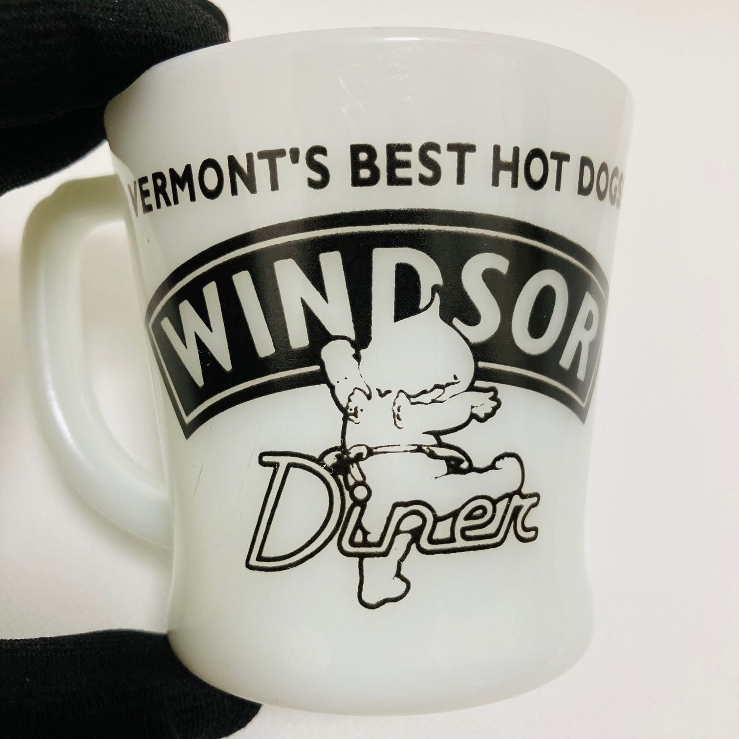 黒 桜古典 【美品☆レア☆ファイヤーキング☆Windsor Diner