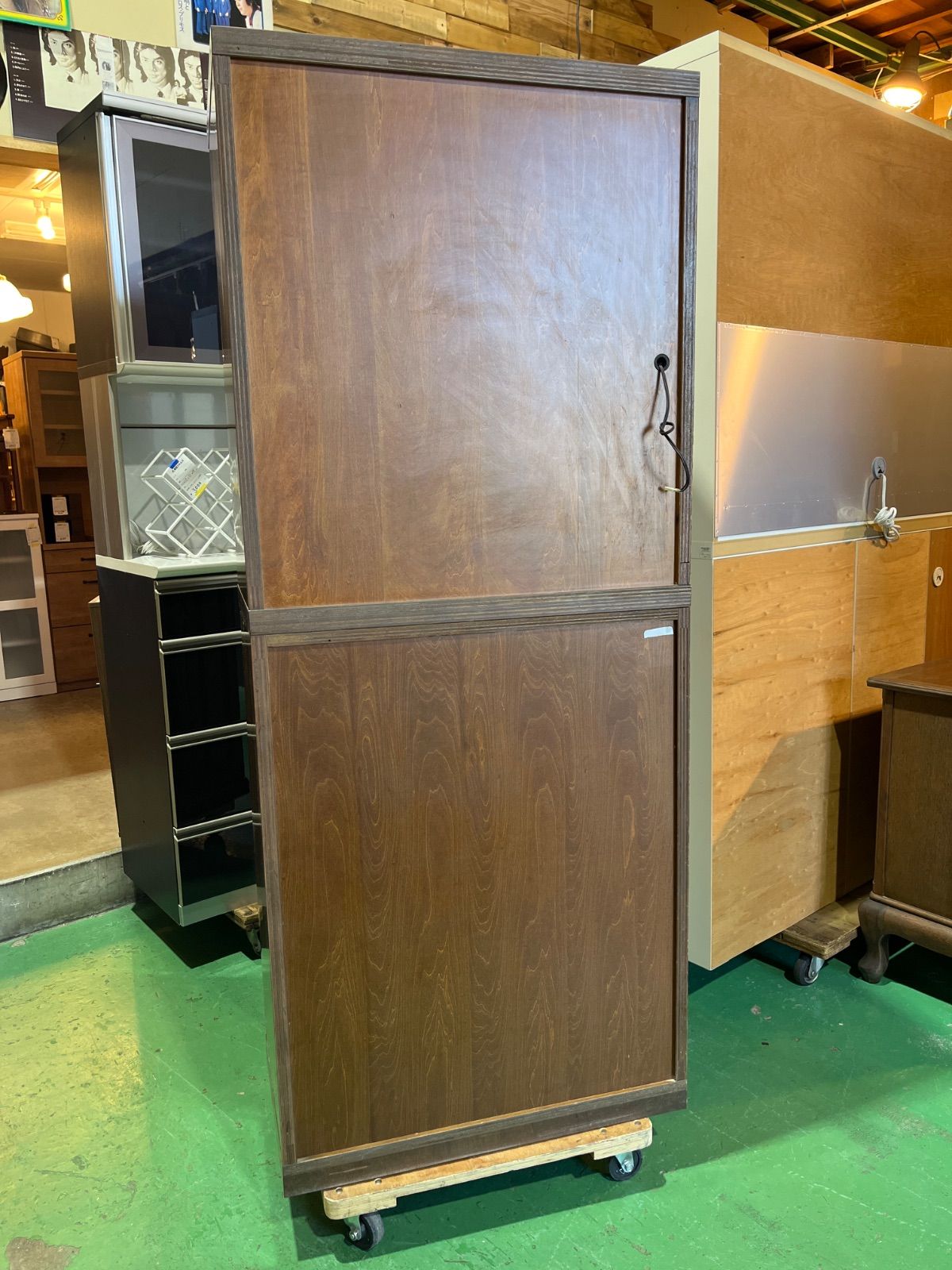 美品　カリモク　天然木　下駄箱　シューズボックス　シューズラック　靴箱　玄関収納 楽天市場】10/4(土)20:00〜最大2000円OFFクーポン配布中♪ 玄関