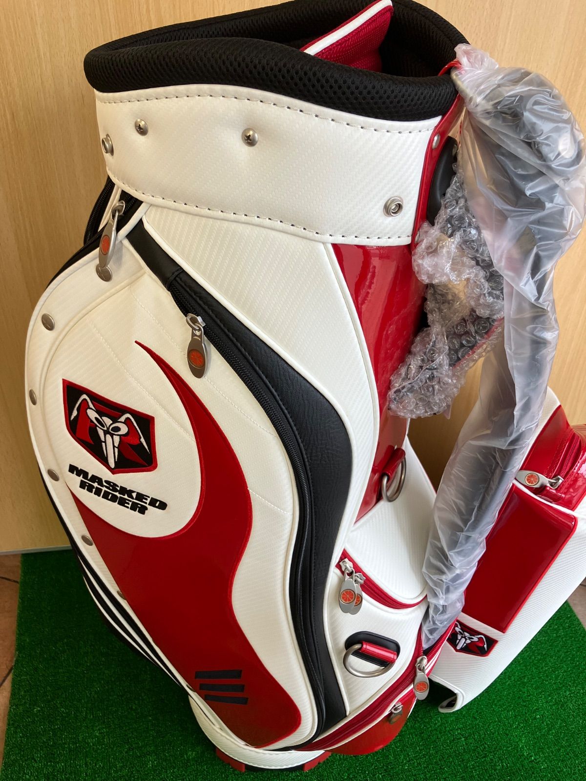 仮面ライダー ゴルフ キャディバッグ サイクロンモデル 即 不可