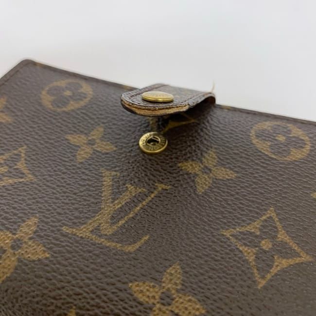 ルイ ヴィトン 二つ折り 財布 ポルトフォイユ ヴィエノワ ブラウン