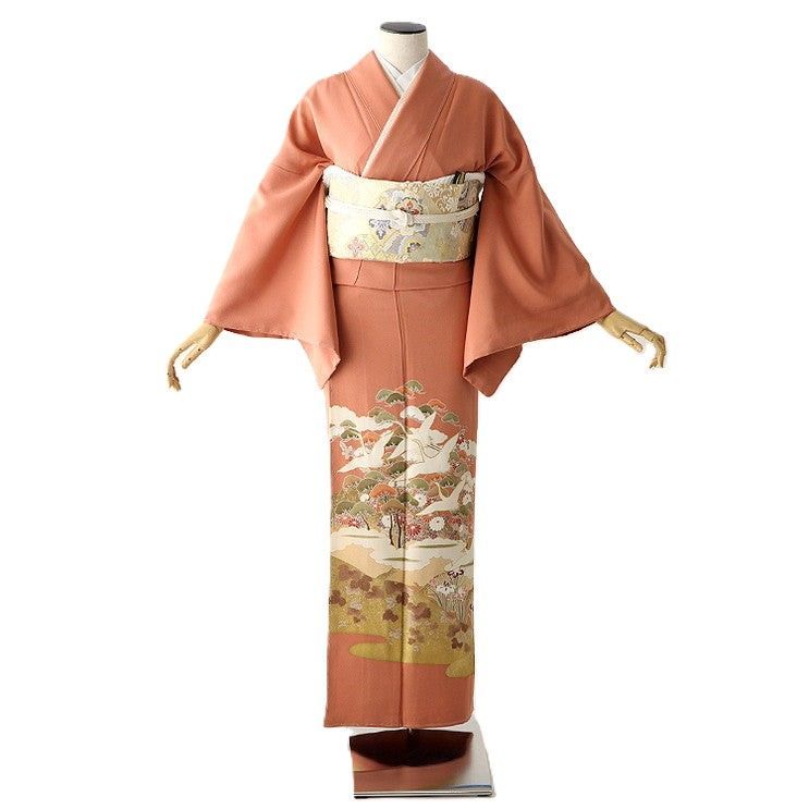 色留袖 身長154-169cm 三つ紋 it-063 色留袖 身長154-169cm 三つ紋 it-063 - メルカリ