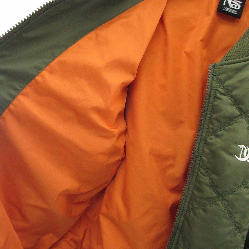 エクストララージ X-LARGE ×NAS 中綿 フライトジャケット