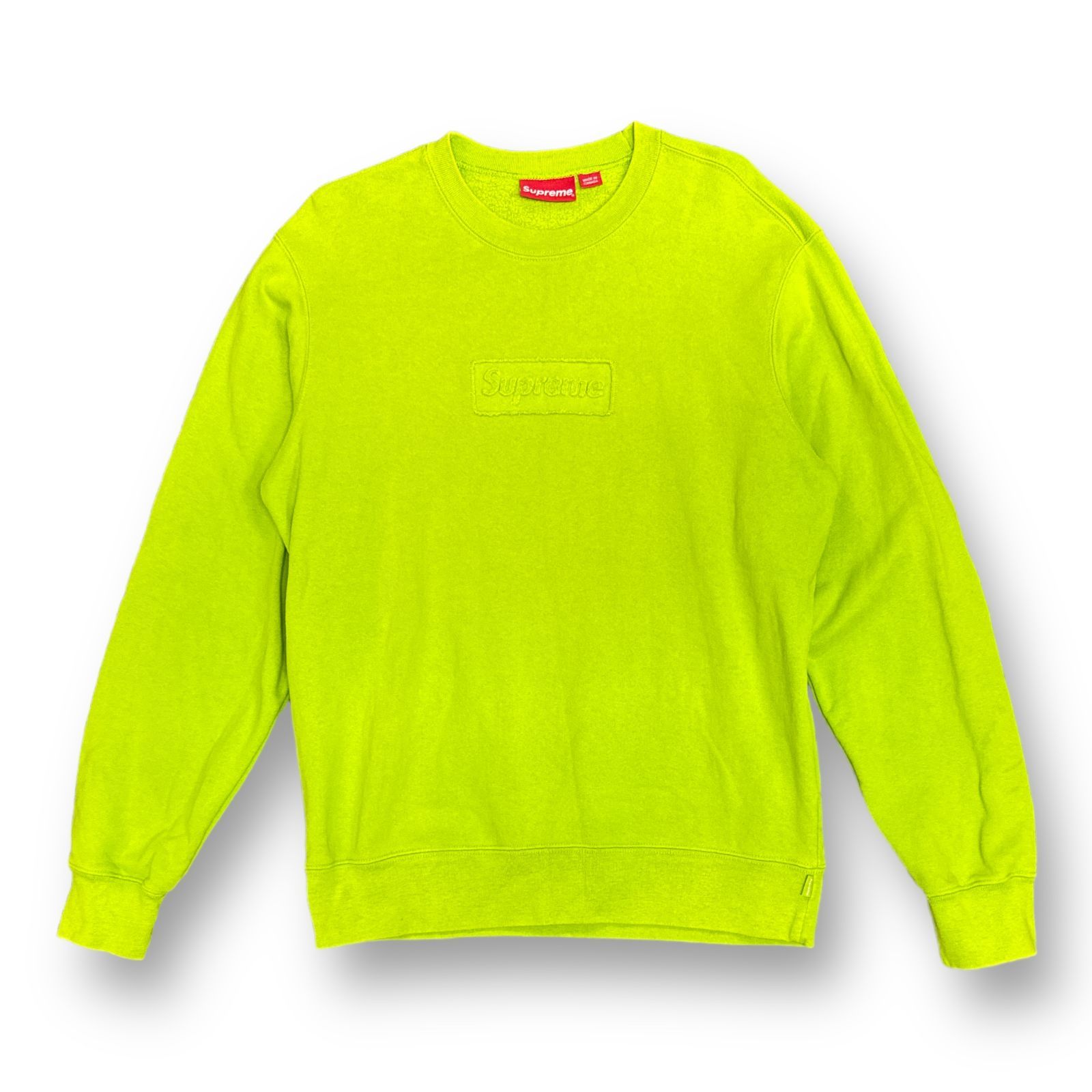 国内正規 SUPREME 20SS Cutout Logo Crewneck カットアウト BOX