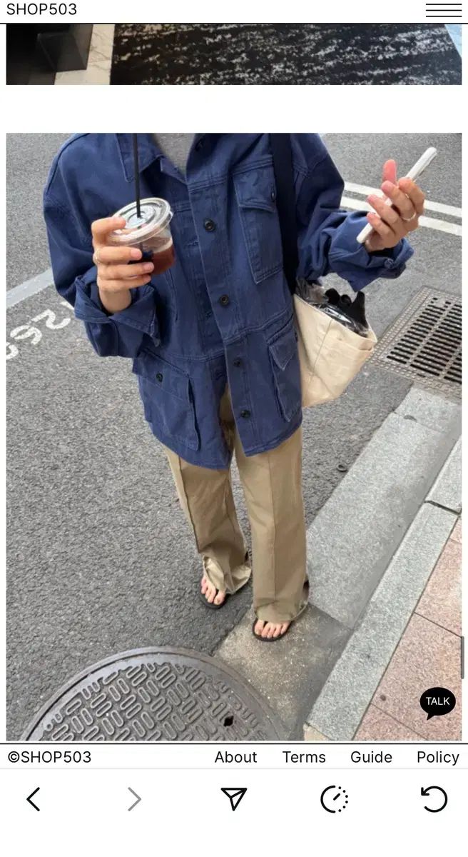 フレンチワークジャケット