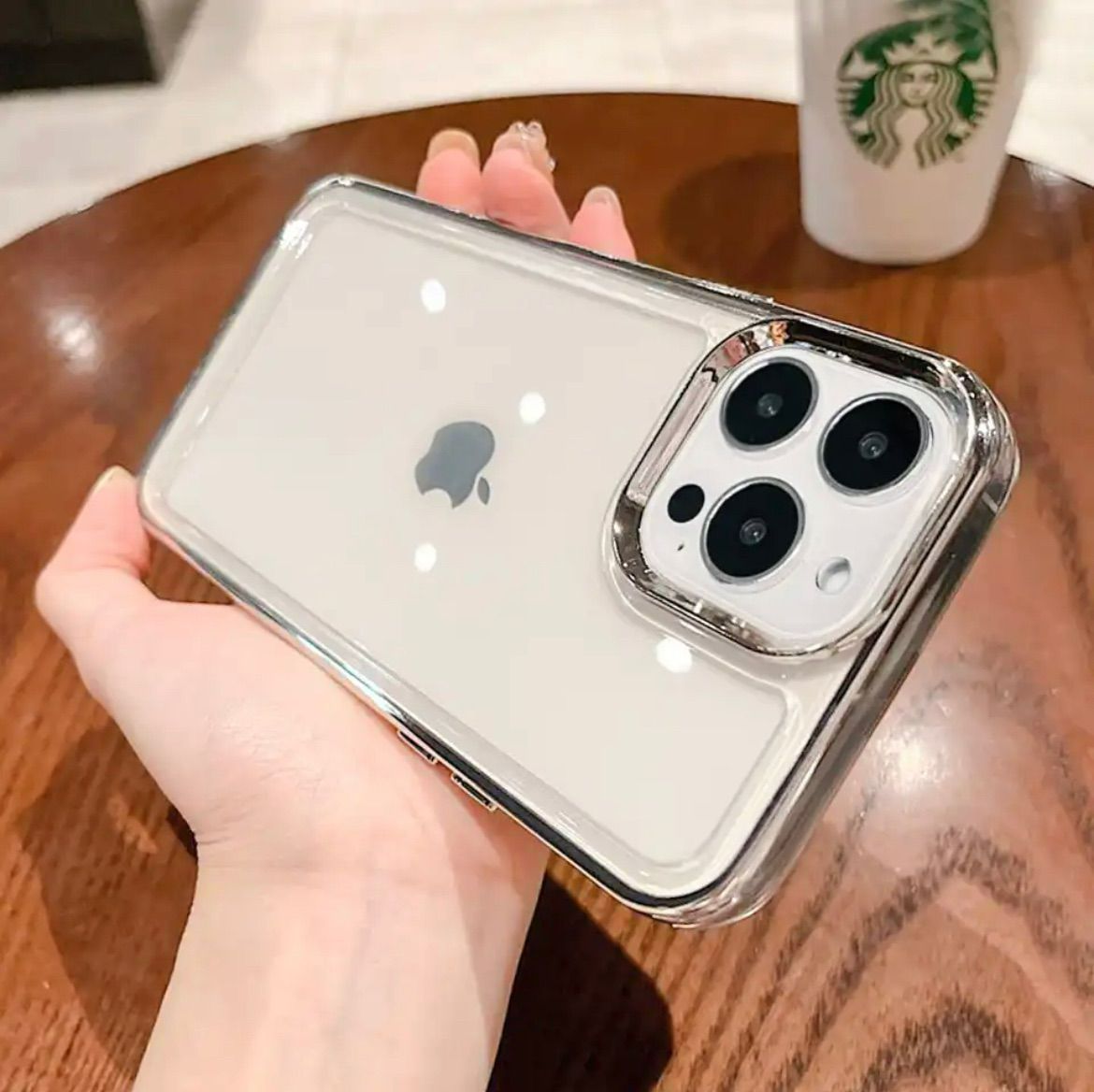 クリア iPhone7ケース 韓国 おしゃれ カバー iPhone 7 ケース 透明