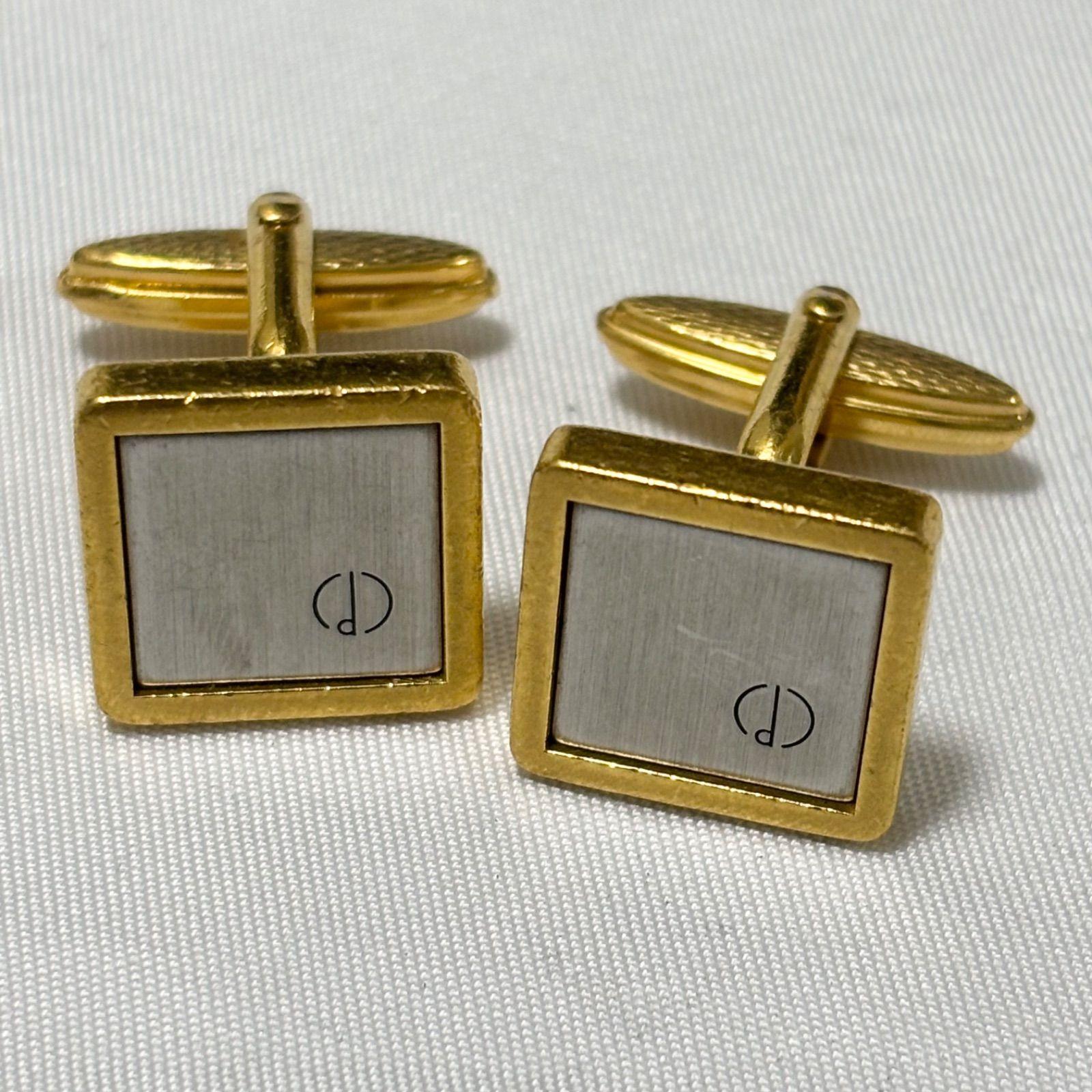 送料無料】Dunhill/ダンヒル/カフスセット/カフリンクス/スクエア/d