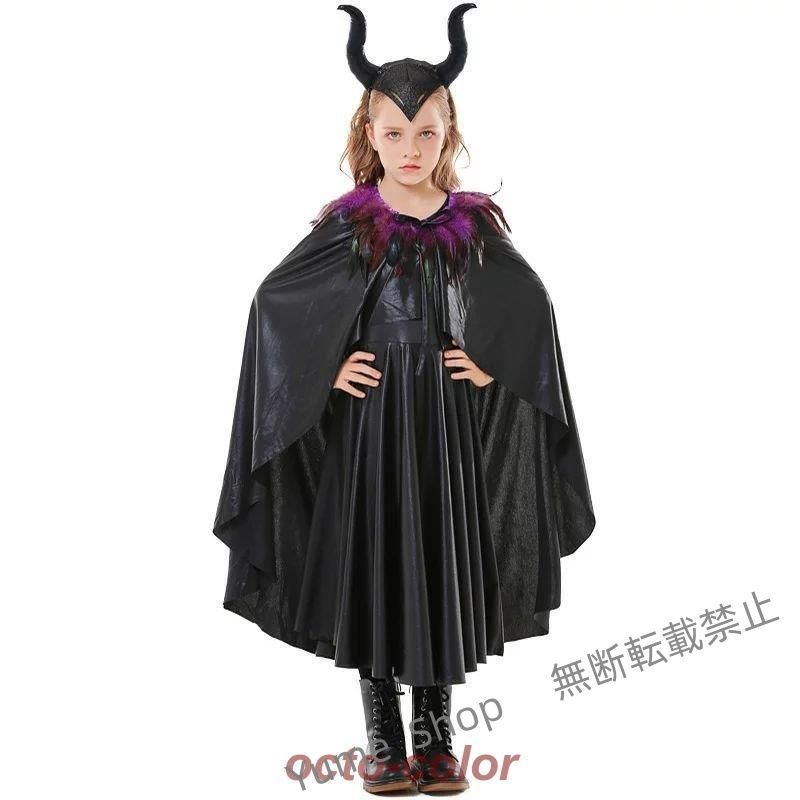 ハロウィン 衣装 子供 魔女 コスプレ 子供用 巫女 コスチューム HALLOWEEN 仮装 イベント 魔法使い こども ワンピース 髪飾り付き 110 120 130 140cm jshx38 WWW_TRAVELLANDINDIA_COM