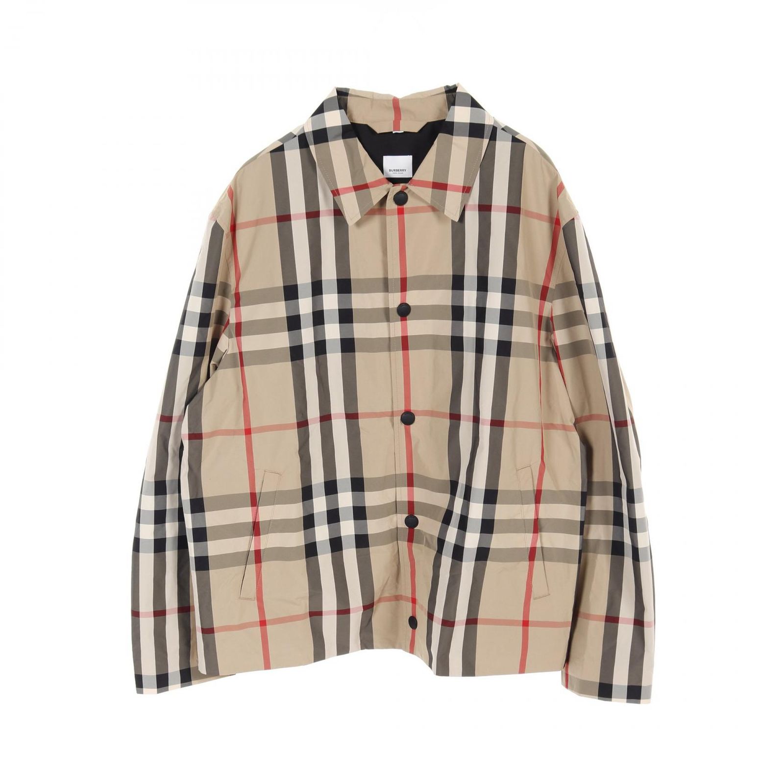 バーバリー BURBERRY その他ジャケット ノバチェック 8070347 ベージュ ナイロン チェック柄 ジャケット メンズ Used A