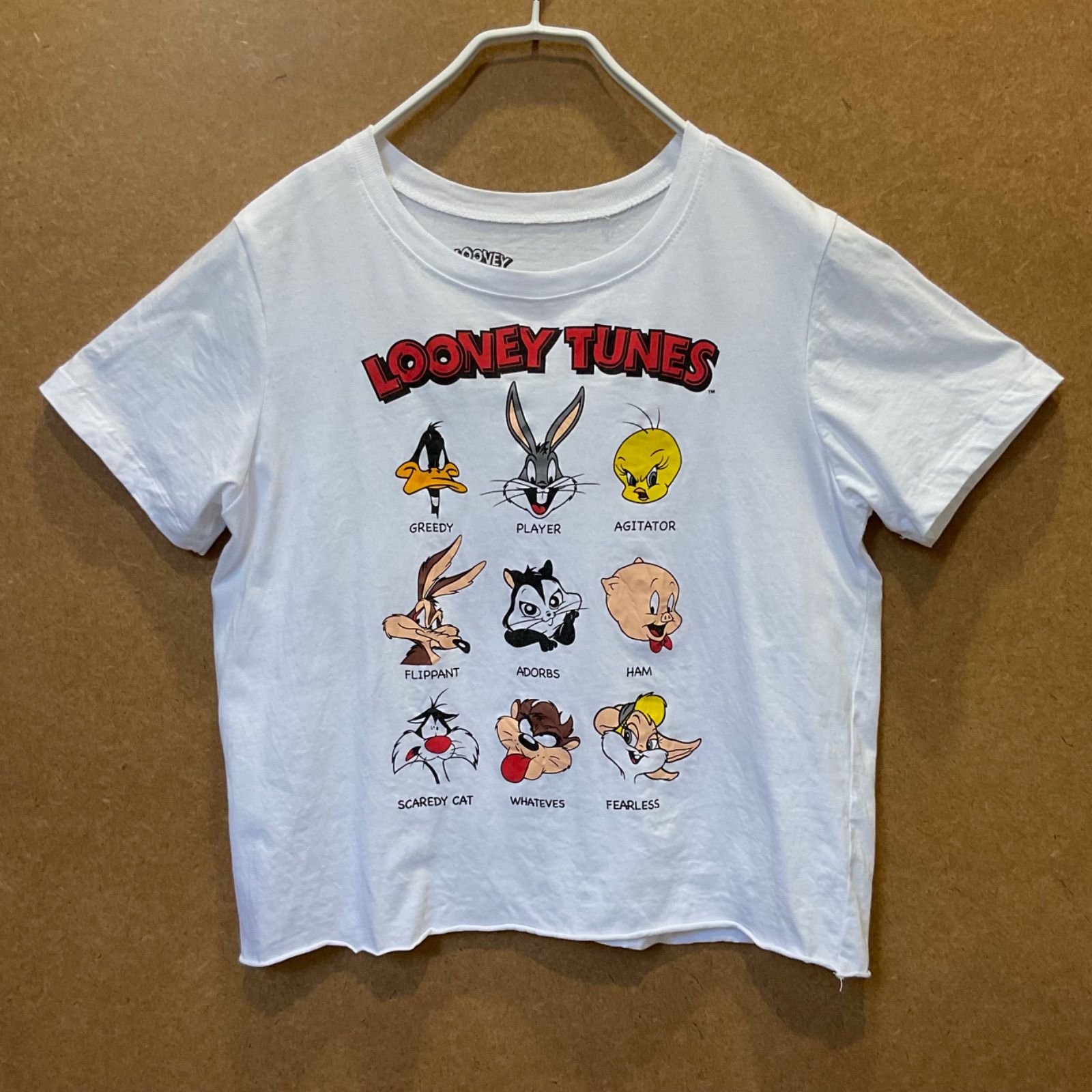 USA輸入古着 ルーニー・テューンズLOONEY TUNES キャラクター一覧 半袖 