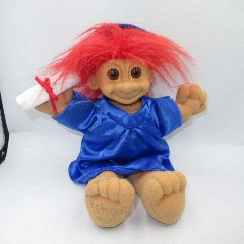 90'sTrollsTrollトロールRuss人形フィギュアぬいぐるみ卒業式