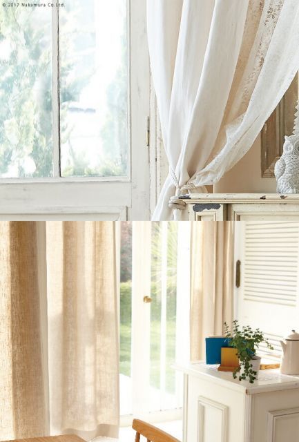 コットンリネンカーテン