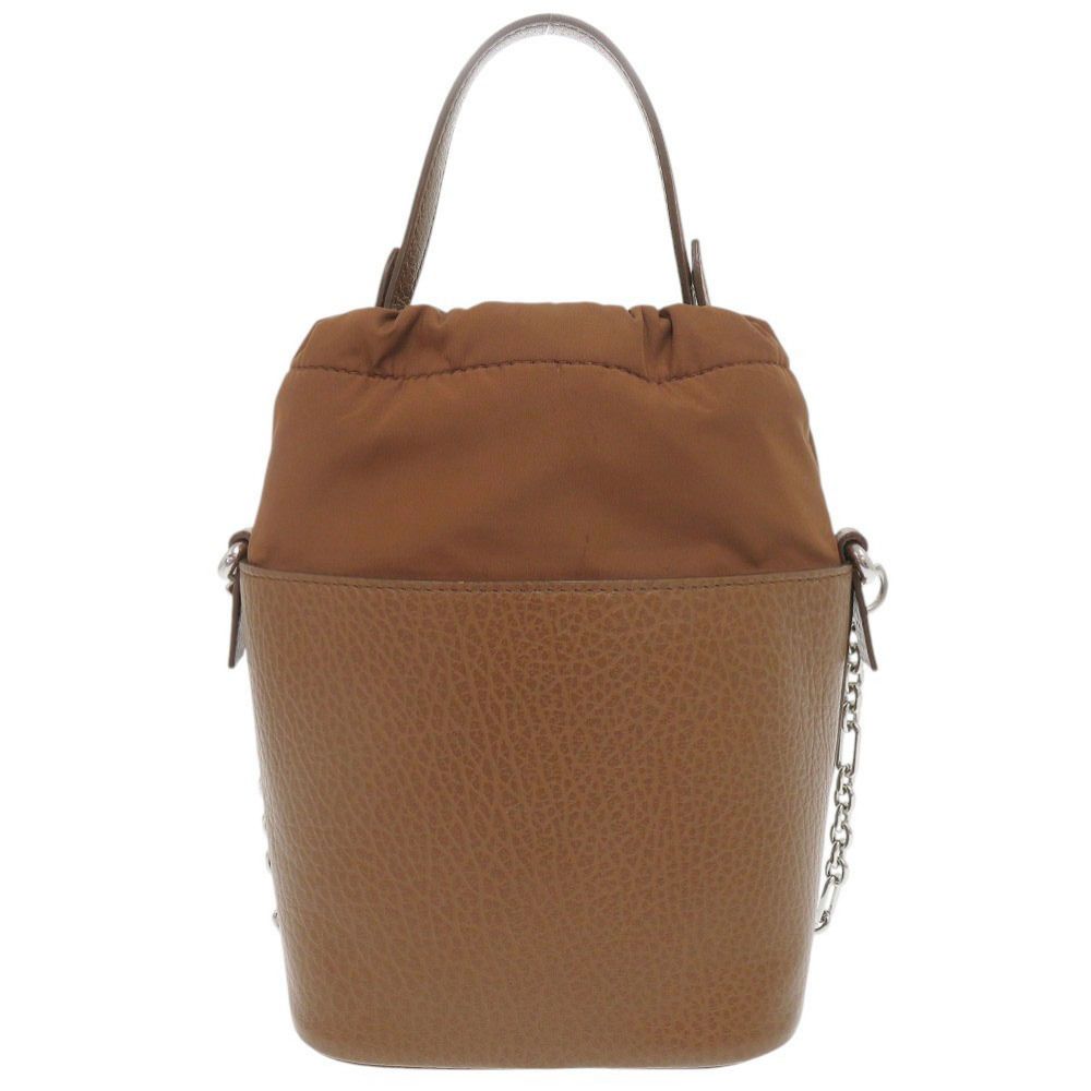 美品 メゾン マルジェラ 5AC バケットバッグ S61WG0035 P0396 レザー  