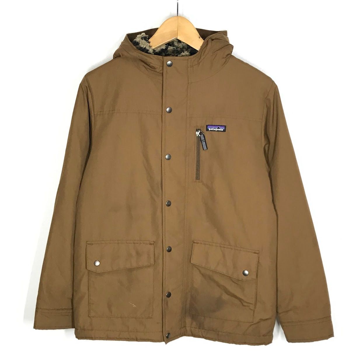パタゴニア ボーイズインファーノジャケット XL カーキ　patagonia 期間限定ポイント5倍キャンペーン中!!] 新品 パタゴニア