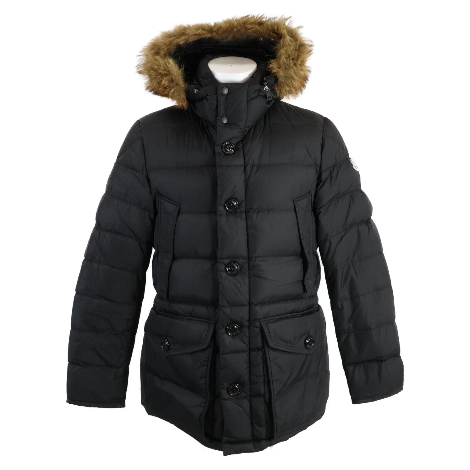 MONCLER モンクレール CLUNY ファー/フード付ダウン 3 - メルカリ