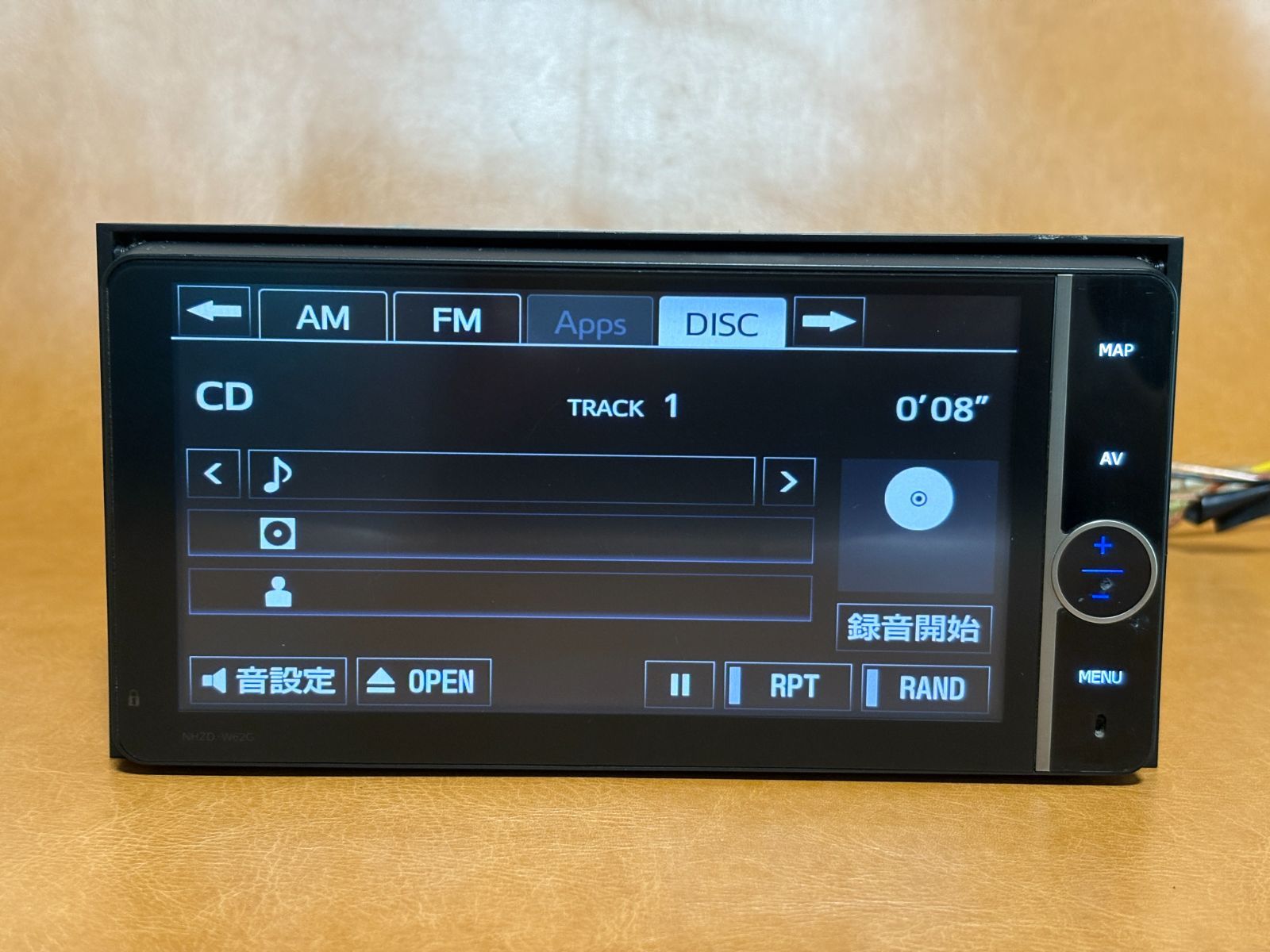 NSZT-W62Gトヨタ純正 HDDナビ 2017 年地図デーBluetooth NSZT-W62G