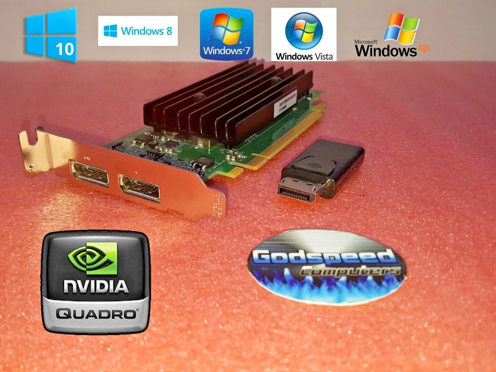 PCパーツ Dell Optiplex 960 980 990 NVIDIA SFF デュアル Displaypt 