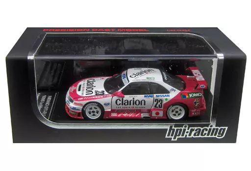 【】ミニカー 1/43 NISMO GT-R LM 1995 Le Mans JOMO #23(ホワイト×ピンク) [8154]