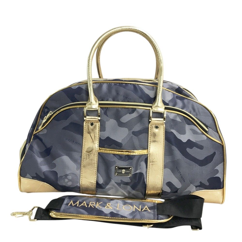 MARK&LONA マークアンドロナ 2WAY ボストンバッグ スカル 迷彩