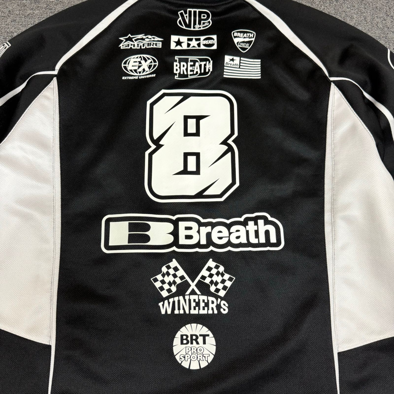 定価27500円 BREATH 24SS RACING LOGO JERSEY レーシングロゴジャージ 
