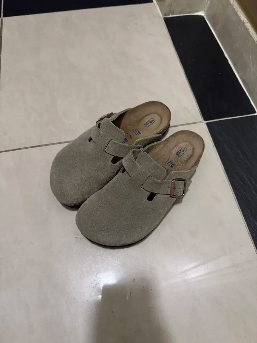 BIRKENSTOCK ビルケンシュトック トープ スエード klogg クロッグ 245 KIN-KAAI_COM