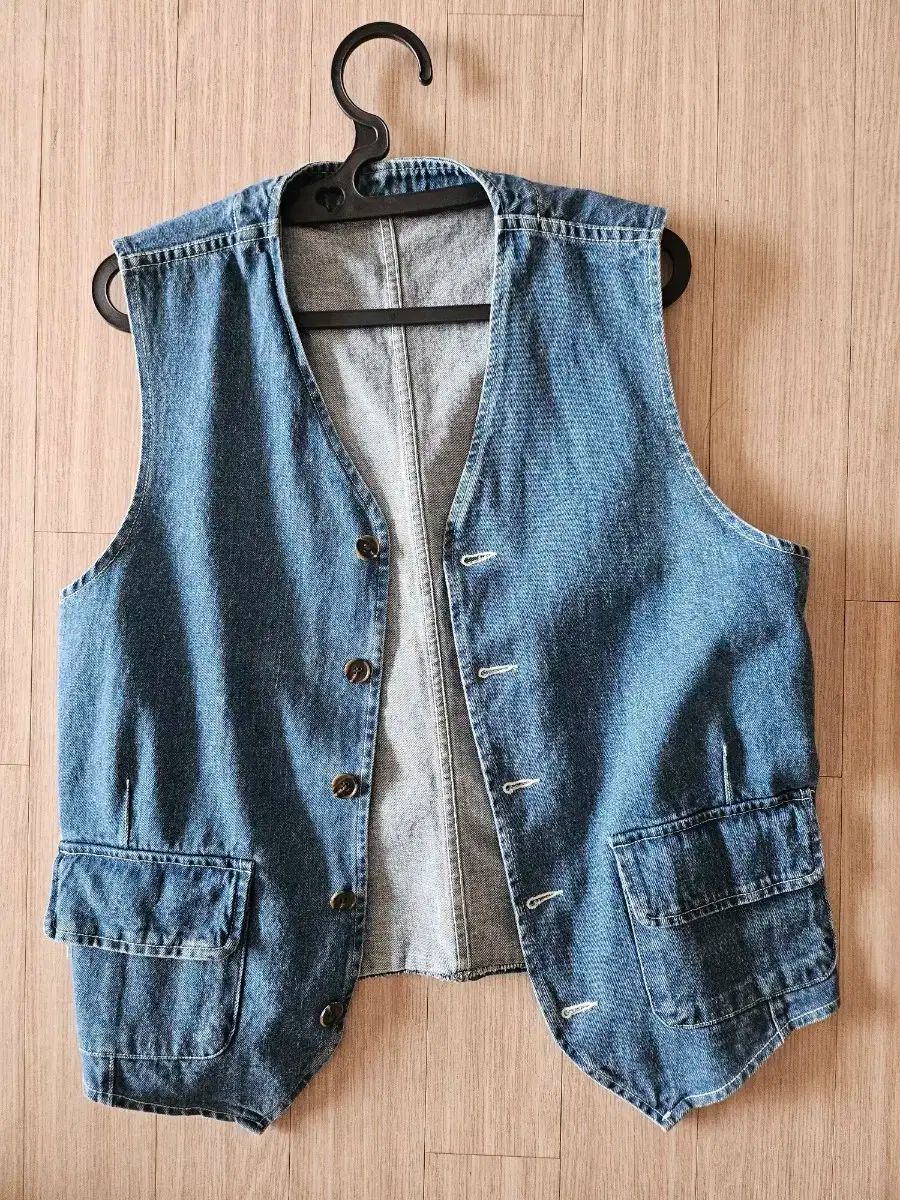 (ほぼ新品) ブルーベスト デニムベスト